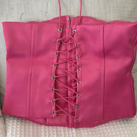 Danielle Guizio Pink Corset - Picture 2 of 4